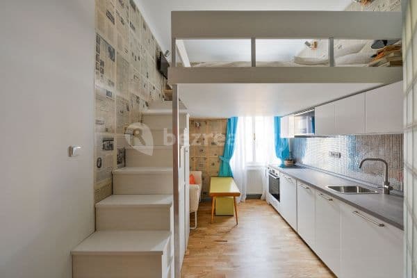 Small studio flat to rent, 26 m², Hálkova, Praha