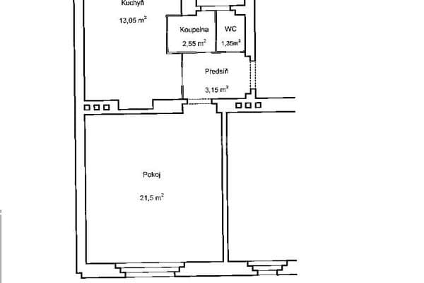 1 bedroom flat to rent, 45 m², Malá Štěpánská, Hlavní město Praha