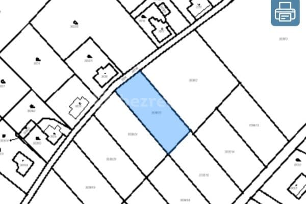 plot for sale, 1,291 m², Rumburk