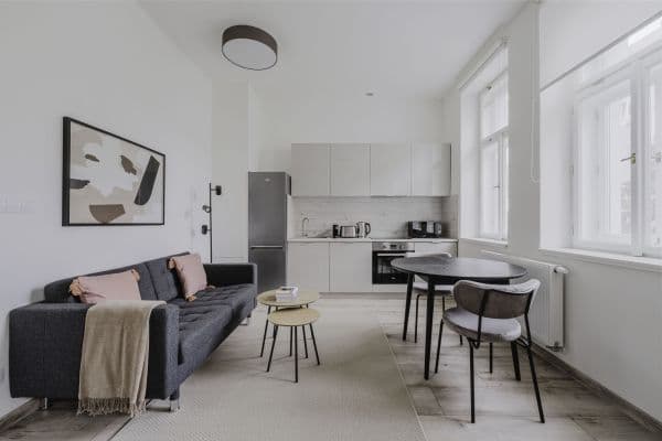 flat to rent, 36 m², Bořivojova, Praha