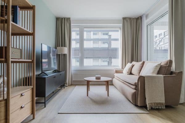 flat to rent, 52 m², U Pergamenky, Praha