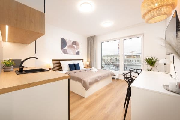 flat to rent, 39 m², Cejl, Brno