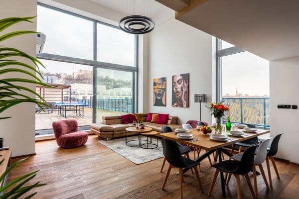 flat to rent, 150 m², Křižíkova, Prague, Prague