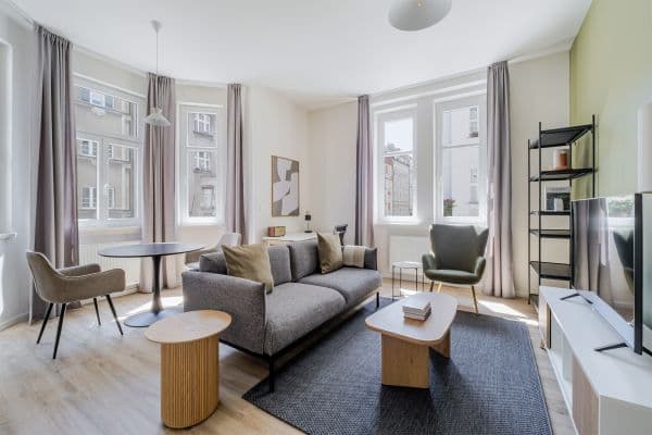 flat to rent, 54 m², Veletržní, Praha