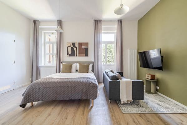 flat to rent, 37 m², Veletržní, Praha