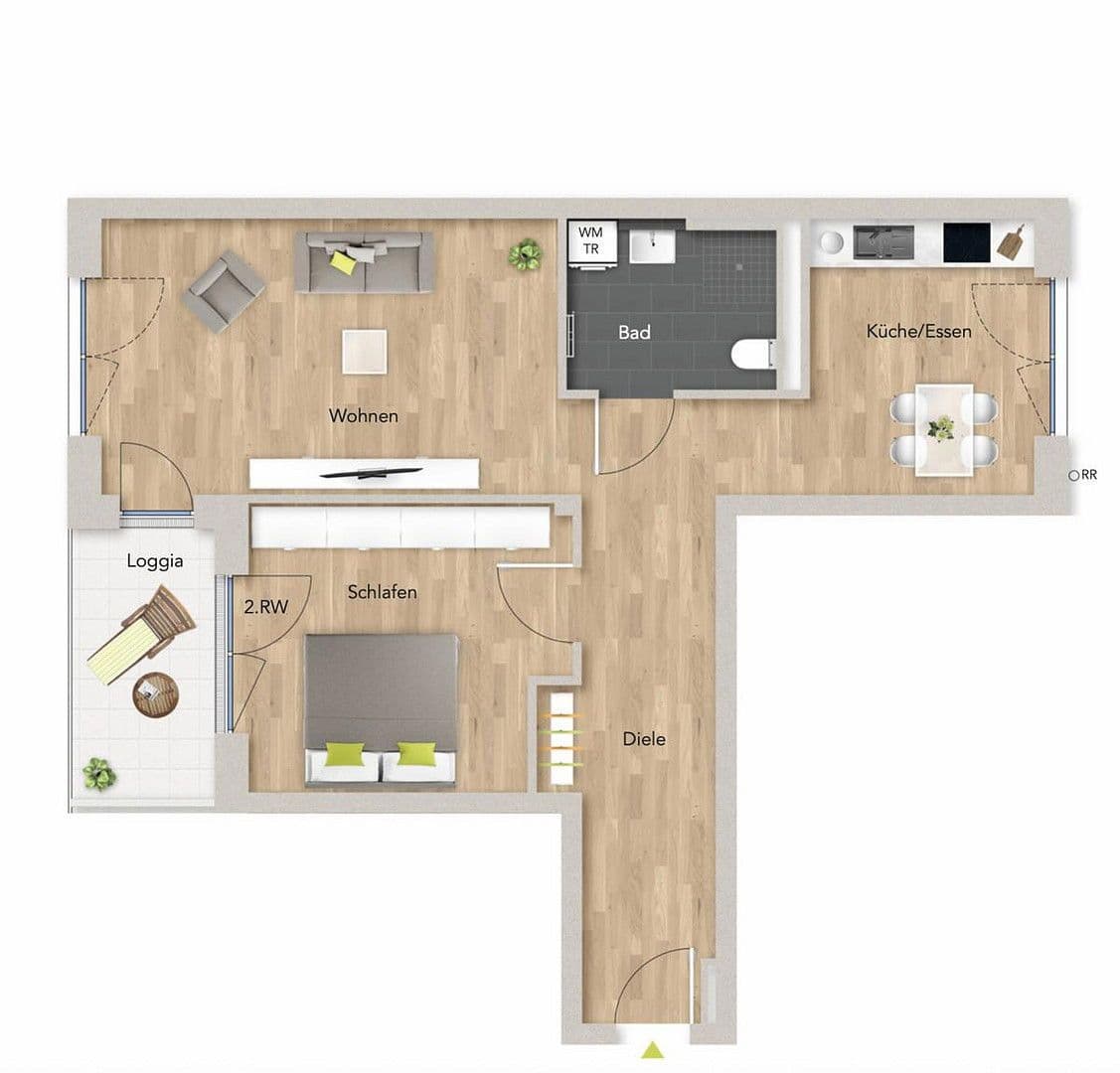 2 bedroom flat to rent, 78 m², Geranienstraße 21, Karlsruhe, Baden-Württemberg 2 bedroom flat to rent, 78 m², Geranienstraße 21, Karlsruhe, Baden-Württemberg