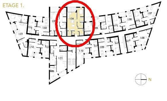 2 bedroom flat to rent, 79 m², Petersberg, Hesse 2 bedroom flat to rent, 79 m², Petersberg, Hesse