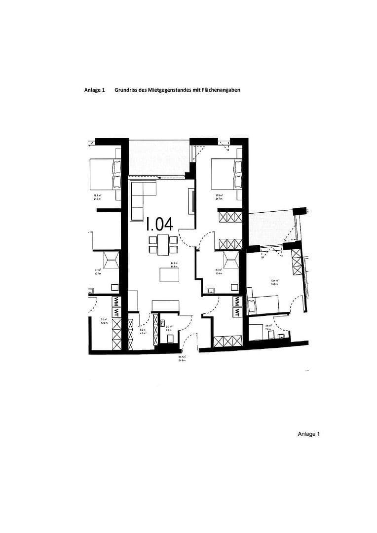 2 bedroom flat to rent, 79 m², Petersberg, Hesse 2 bedroom flat to rent, 79 m², Petersberg, Hesse