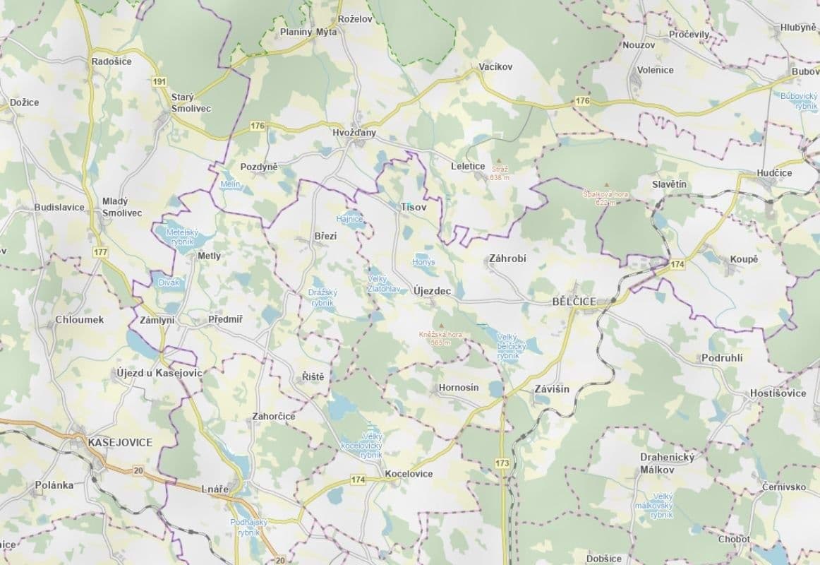 plot for sale, 3,130 m², Bělčice, Jihočeský Region plot for sale, 3,130 m², Bělčice, Jihočeský Region