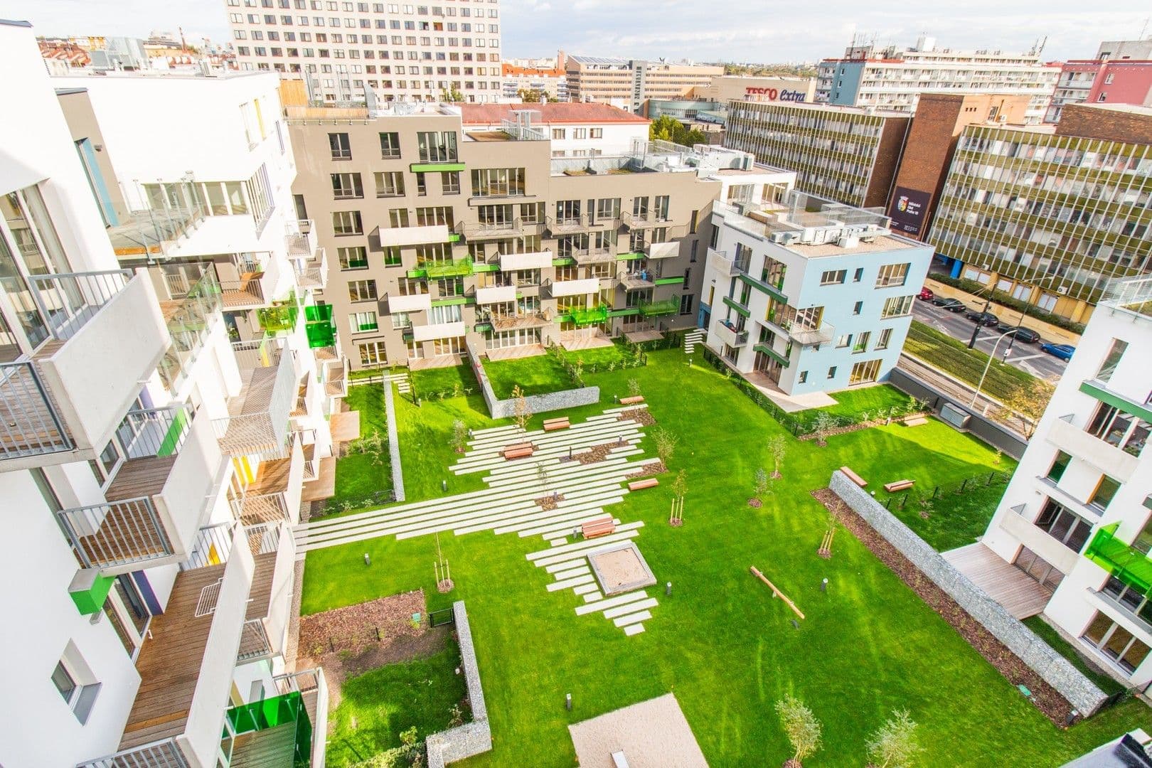 1 bedroom with open-plan kitchen flat to rent, 54 m², Archangelská, Prague, Prague 1 bedroom with open-plan kitchen flat to rent, 54 m², Archangelská, Prague, Prague