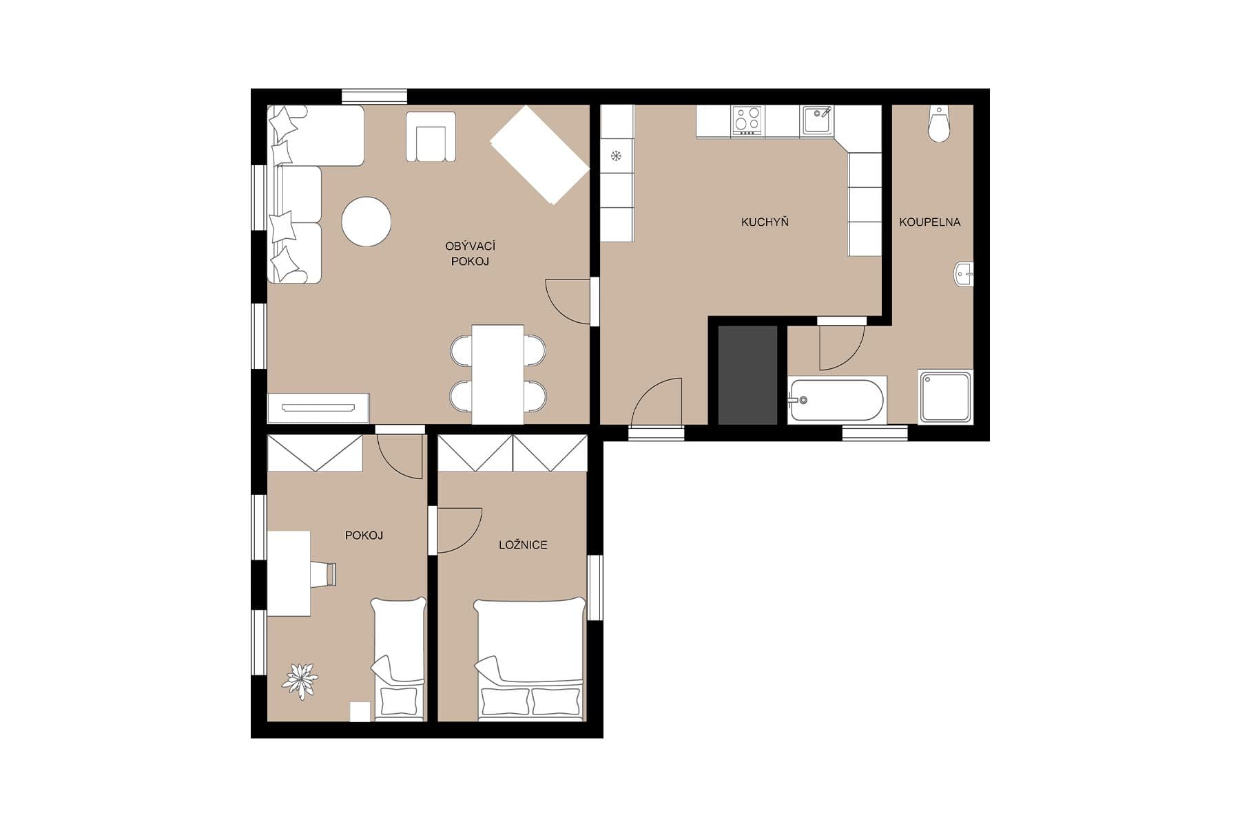 house for sale, 80 m², Týn nad Vltavou, Jihočeský Region house for sale, 80 m², Týn nad Vltavou, Jihočeský Region