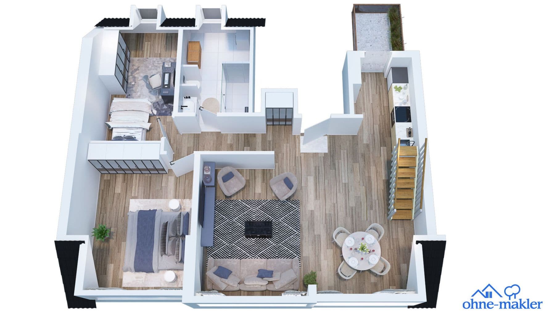 3 bedroom flat to rent, 87 m², Hennigsdorf, Brandenburg 3 bedroom flat to rent, 87 m², Hennigsdorf, Brandenburg