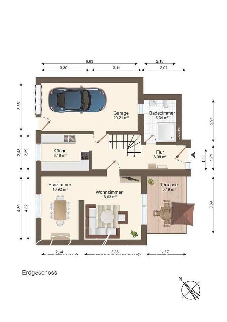house for sale, 95 m², Magdeburg, Saxony-Anhalt house for sale, 95 m², Magdeburg, Saxony-Anhalt