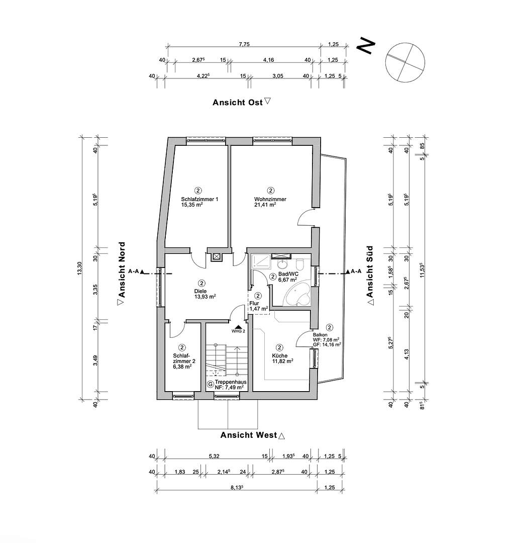 2 bedroom with open-plan kitchen flat for sale, 84 m², Pfinztal, Baden-Württemberg 2 bedroom with open-plan kitchen flat for sale, 84 m², Pfinztal, Baden-Württemberg