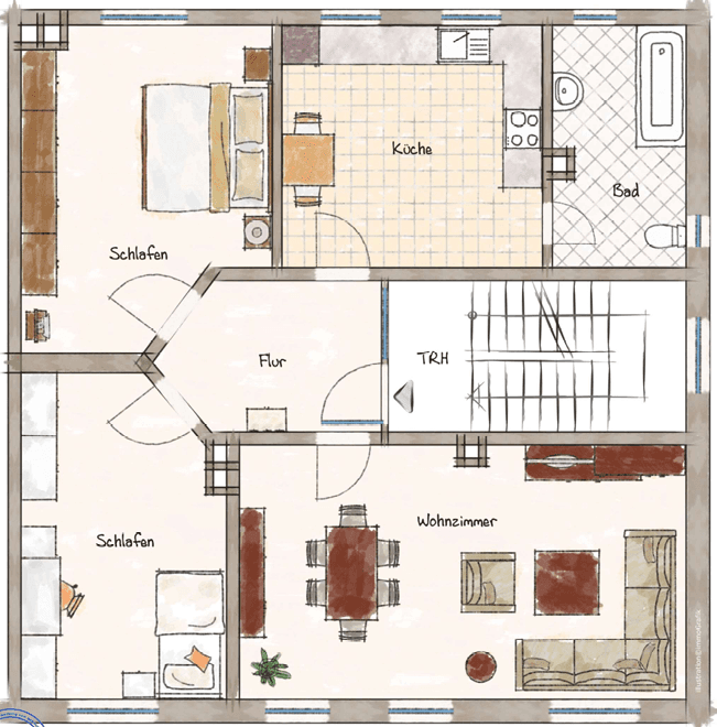 3 bedroom flat to rent, 87 m², Ziesenißstraße 25, Hanover, Lower Saxony 3 bedroom flat to rent, 87 m², Ziesenißstraße 25, Hanover, Lower Saxony