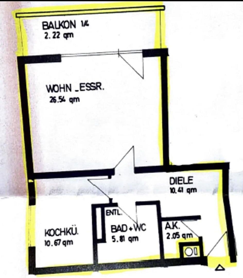 1 bedroom flat to rent, 56 m², Konrad von Dürn Straße 5a, Walldürn, Baden-Württemberg 1 bedroom flat to rent, 56 m², Konrad von Dürn Straße 5a, Walldürn, Baden-Württemberg