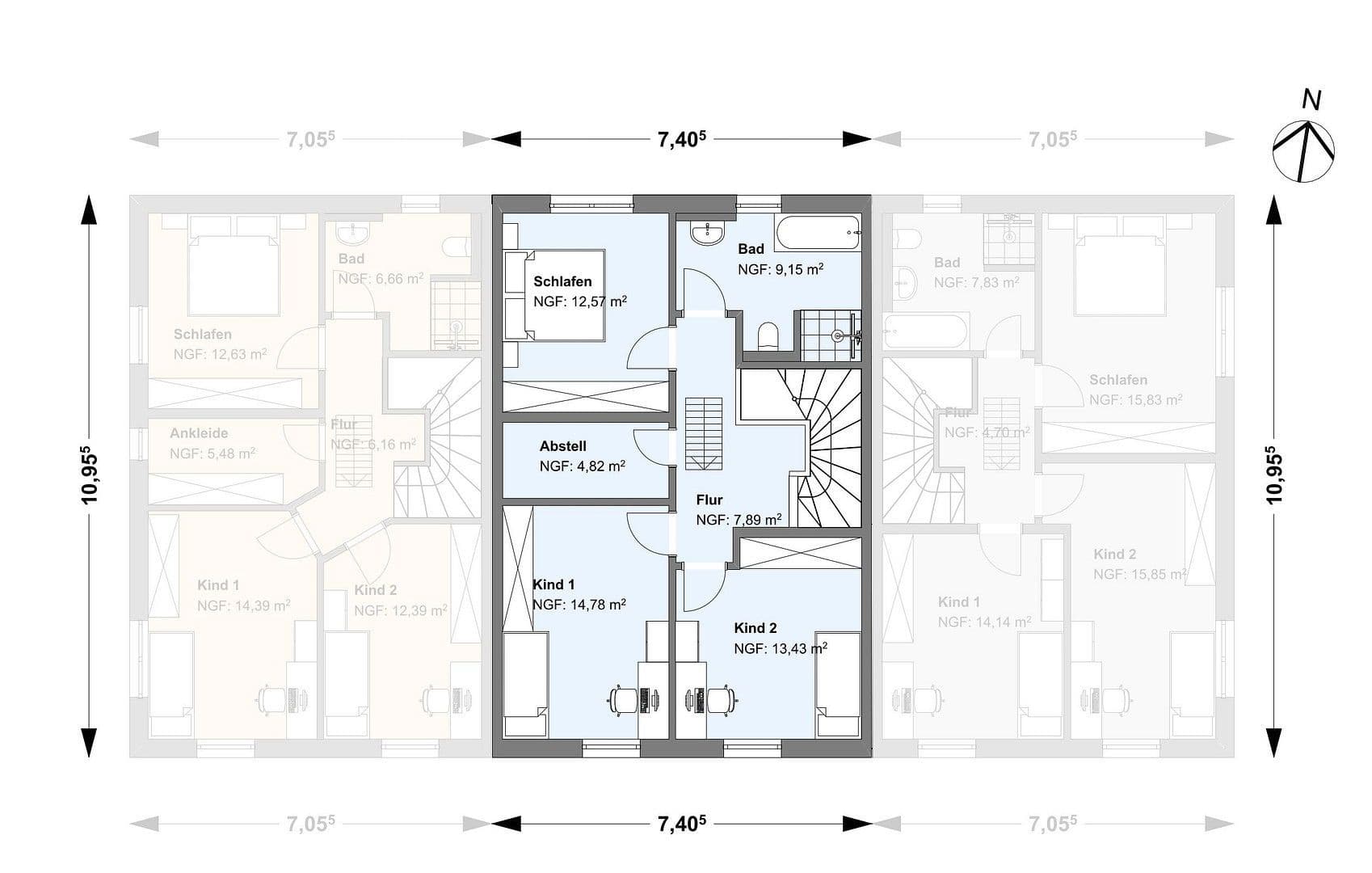 house for sale, 127 m², Rosdorf, Lower Saxony house for sale, 127 m², Rosdorf, Lower Saxony