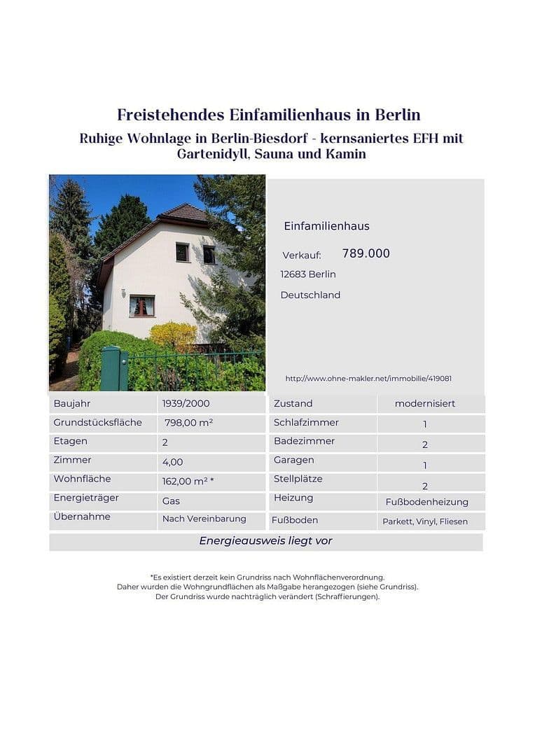 house for sale, 162 m², Berlin, Berlin house for sale, 162 m², Berlin, Berlin