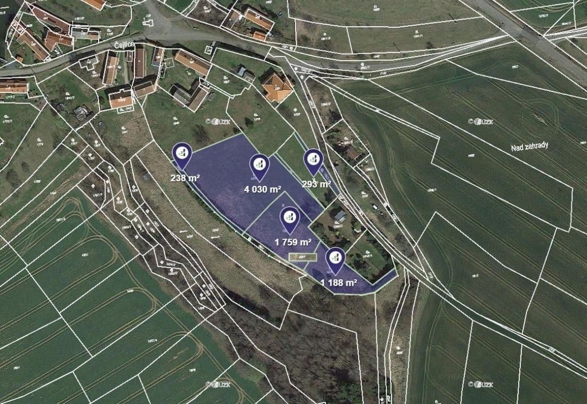 plot for sale, 7,508 m², Horka II, Středočeský Region plot for sale, 7,508 m², Horka II, Středočeský Region