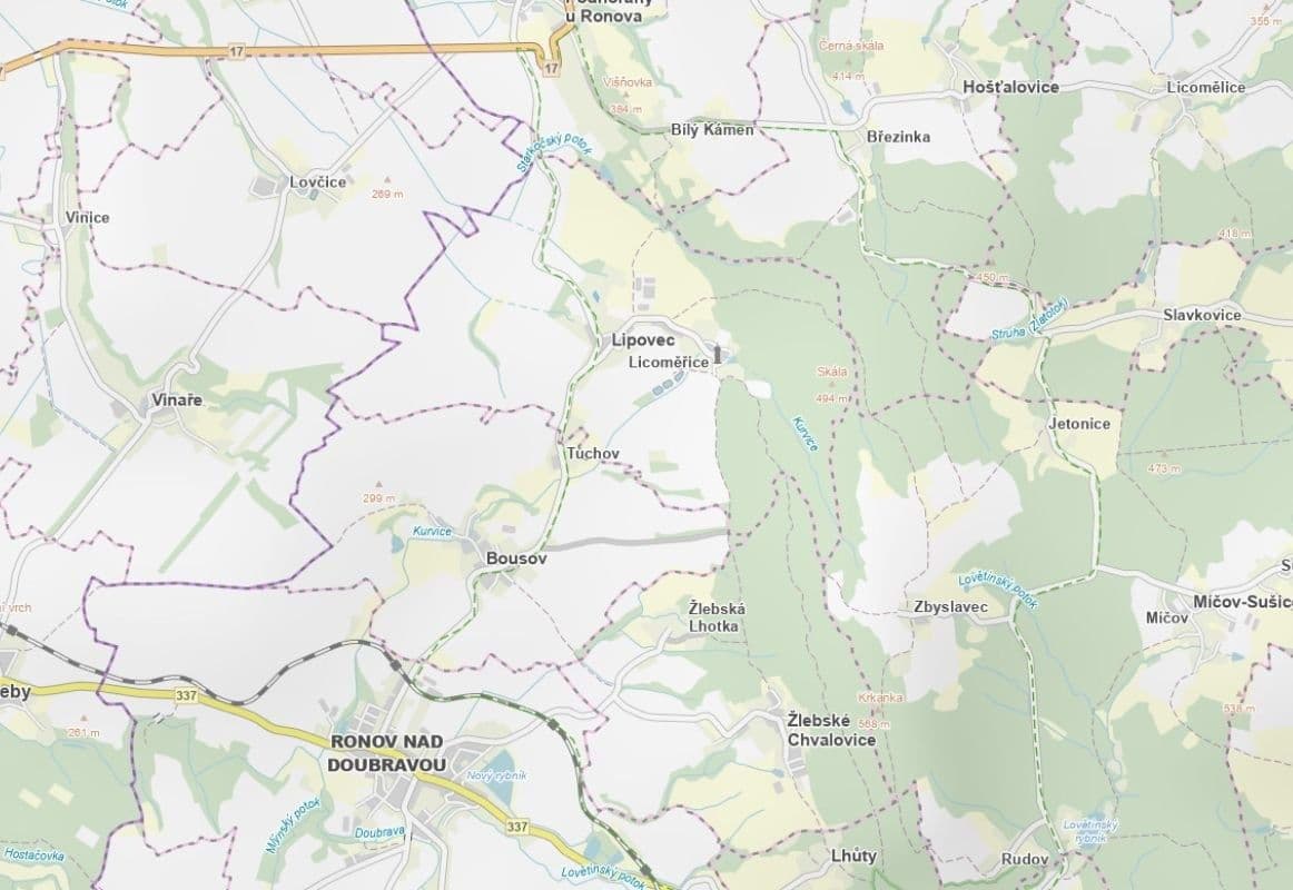 plot for sale, 741 m², Lipovec, Pardubický Region plot for sale, 741 m², Lipovec, Pardubický Region