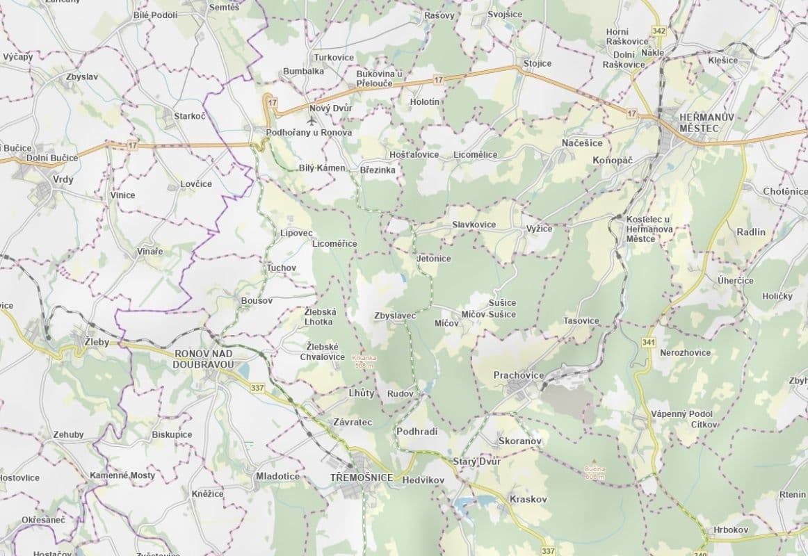 plot for sale, 3,971 m², Míčov-Sušice, Pardubický Region plot for sale, 3,971 m², Míčov-Sušice, Pardubický Region