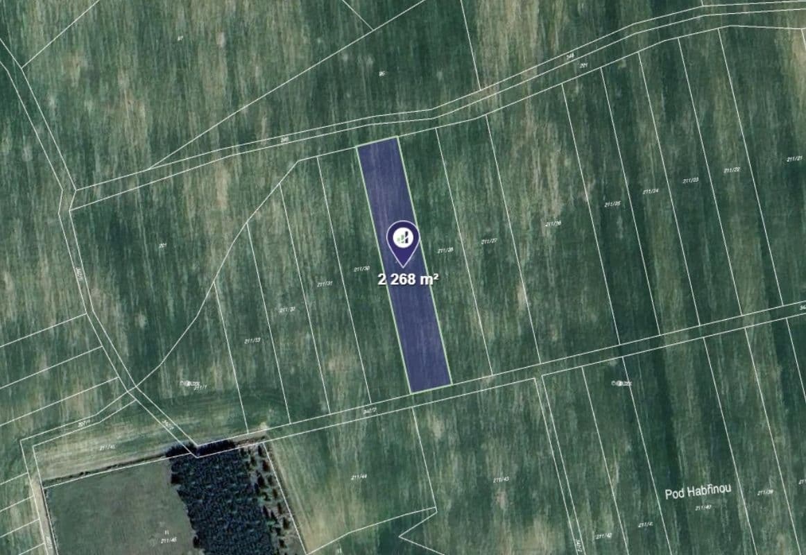 plot for sale, 1,134 m², Lipovec, Pardubický Region plot for sale, 1,134 m², Lipovec, Pardubický Region