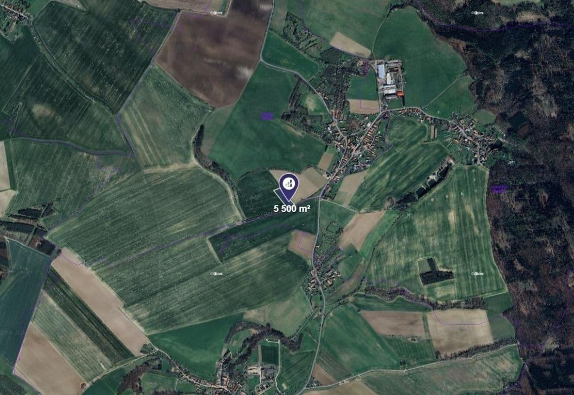 plot for sale, 2,750 m², Lipovec, Pardubický Region plot for sale, 2,750 m², Lipovec, Pardubický Region