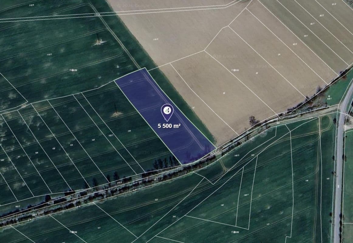 plot for sale, 2,750 m², Lipovec, Pardubický Region plot for sale, 2,750 m², Lipovec, Pardubický Region