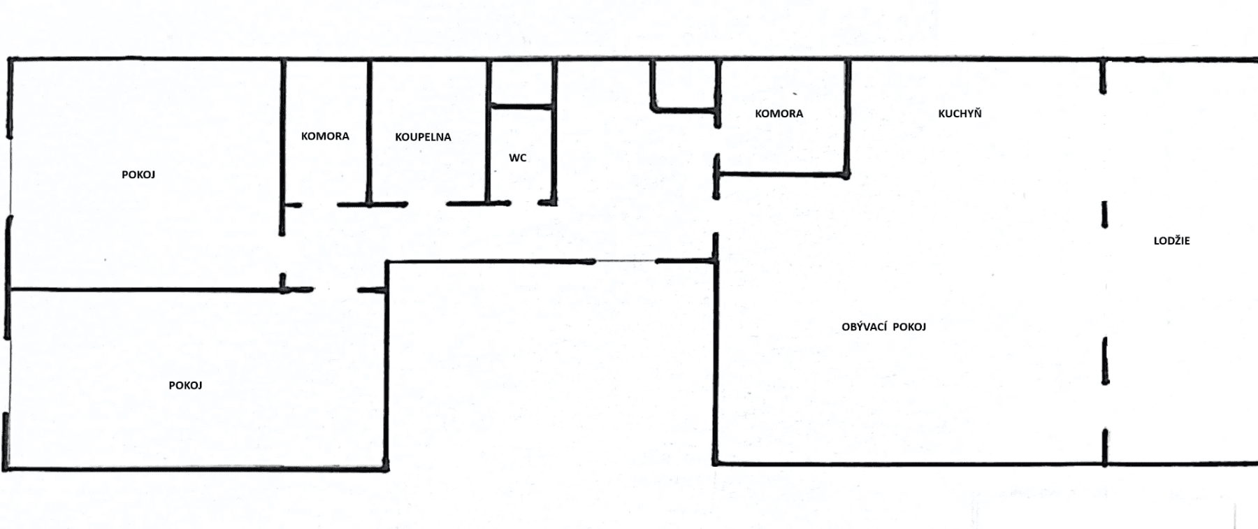 3 bedroom flat for sale, 86 m², Janského, Prague, Prague 3 bedroom flat for sale, 86 m², Janského, Prague, Prague