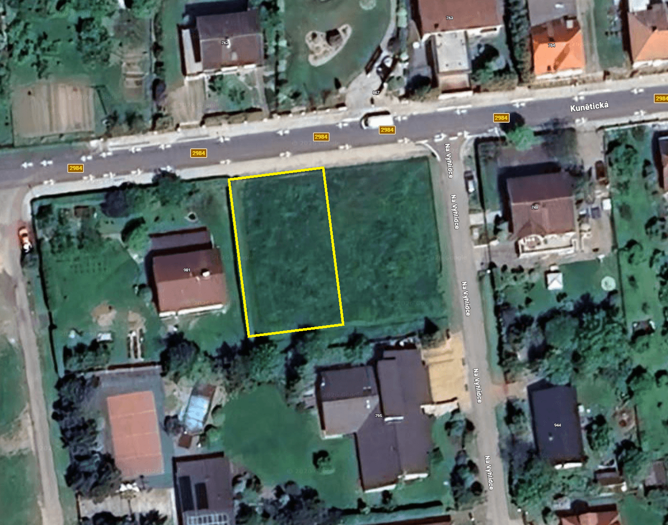 plot for sale, 650 m², Sezemice, Pardubický Region plot for sale, 650 m², Sezemice, Pardubický Region