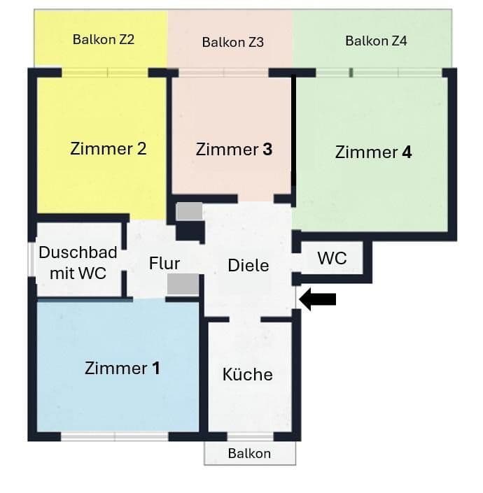 1 bedroom flat to rent, 15 m², Birnauer Straße 16, Konstanz, Baden-Württemberg 1 bedroom flat to rent, 15 m², Birnauer Straße 16, Konstanz, Baden-Württemberg