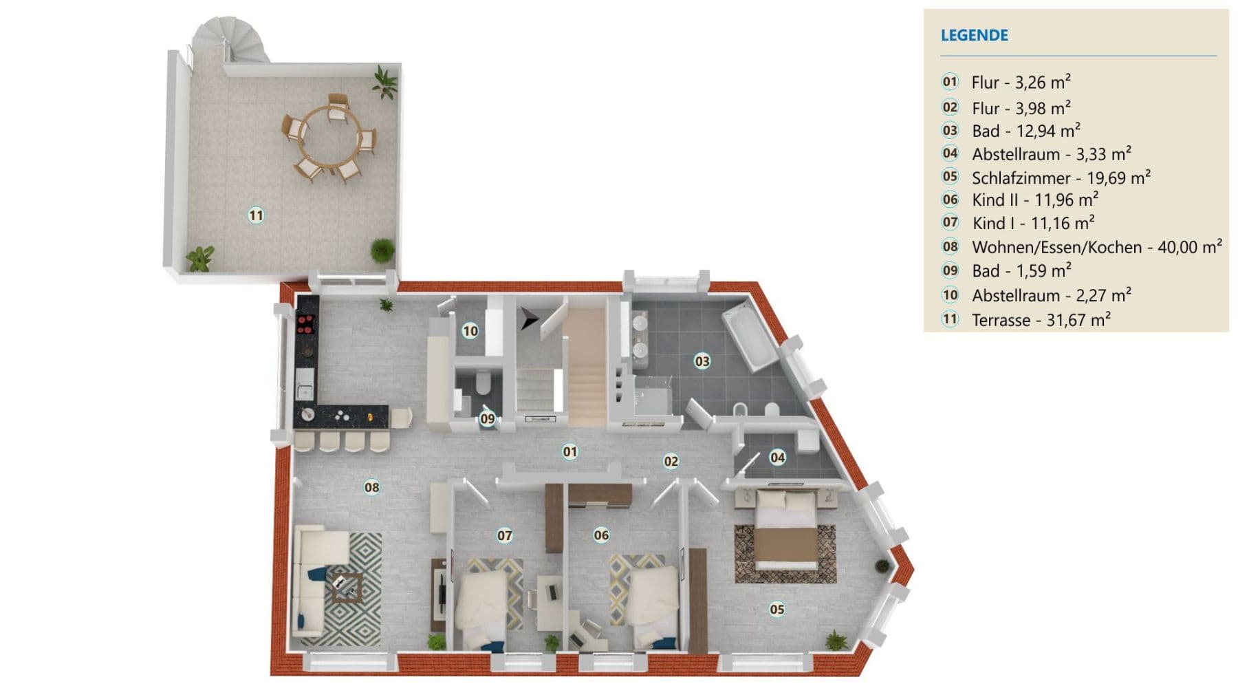 4 bedroom flat to rent, 126 m², Crossen an der Elster, Thuringia 4 bedroom flat to rent, 126 m², Crossen an der Elster, Thuringia