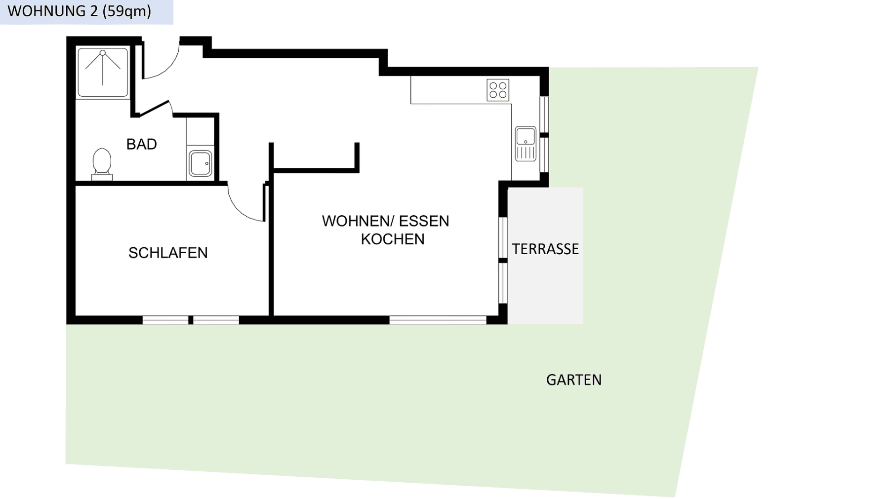 2 bedroom flat to rent, 59 m², Bergisch Gladbach, North Rhine-Westphalia 2 bedroom flat to rent, 59 m², Bergisch Gladbach, North Rhine-Westphalia