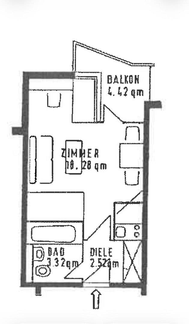 1 bedroom flat for sale, 27 m², Bismarckstraße 88, Berlin, Berlin 1 bedroom flat for sale, 27 m², Bismarckstraße 88, Berlin, Berlin