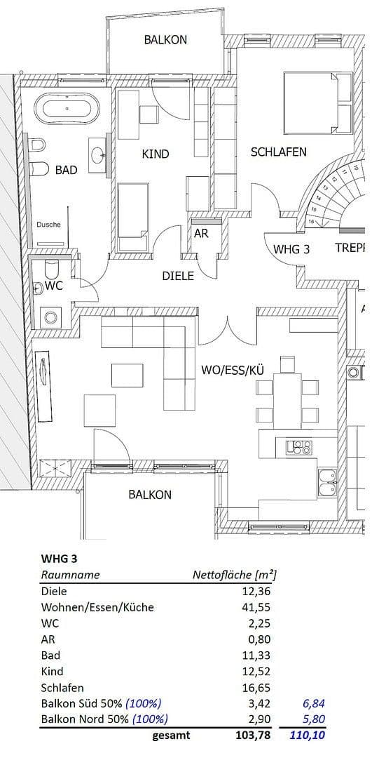 3 bedroom flat to rent, 104 m², Lange Str. 99, Fürth, Bavaria 3 bedroom flat to rent, 104 m², Lange Str. 99, Fürth, Bavaria