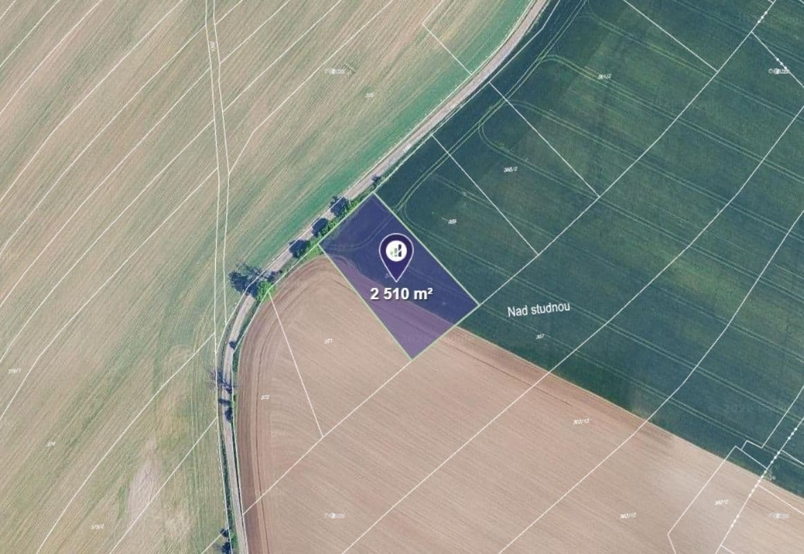 plot for sale, 2,510 m², Vilémovice, Jihomoravský Region plot for sale, 2,510 m², Vilémovice, Jihomoravský Region