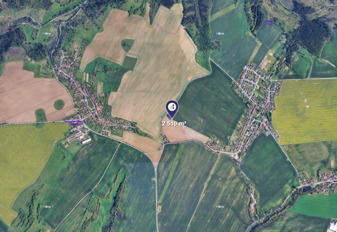 plot for sale, 2,510 m², Vilémovice, Jihomoravský Region plot for sale, 2,510 m², Vilémovice, Jihomoravský Region