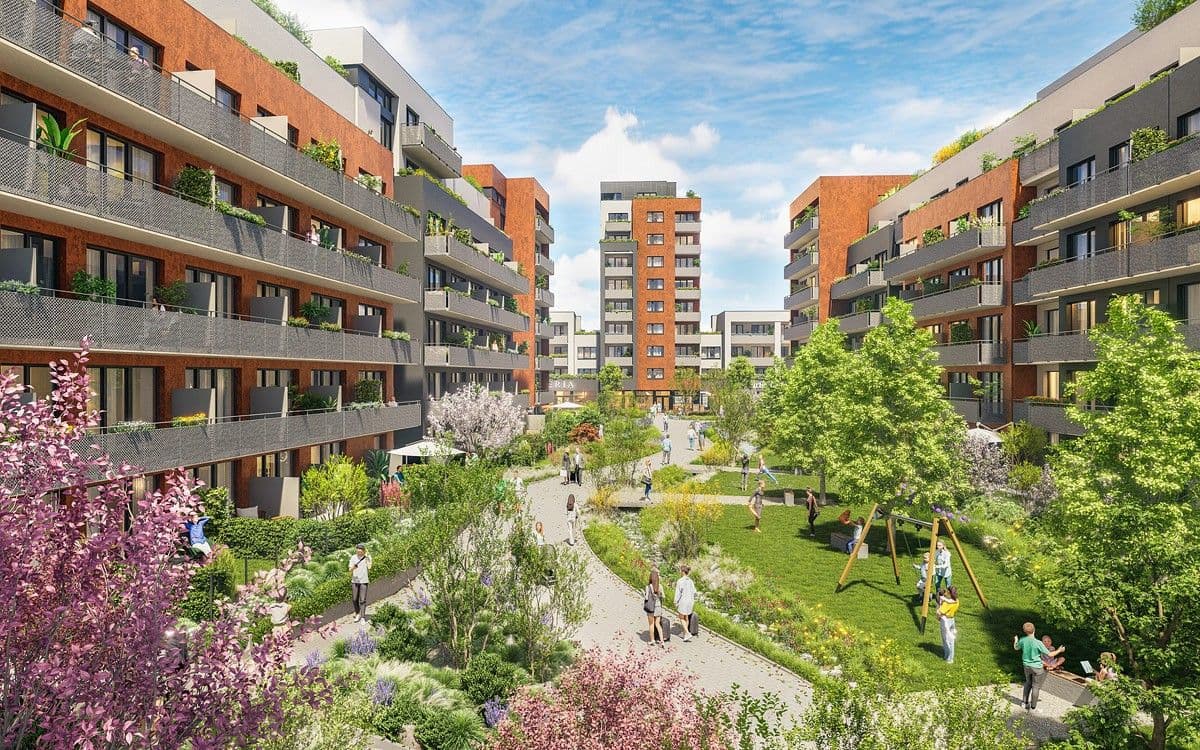 1 bedroom with open-plan kitchen flat to rent, 44 m², Poděbradská, Prague, Prague 1 bedroom with open-plan kitchen flat to rent, 44 m², Poděbradská, Prague, Prague