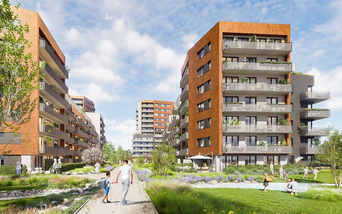 1 bedroom with open-plan kitchen flat to rent, 44 m², Poděbradská, Prague, Prague 1 bedroom with open-plan kitchen flat to rent, 44 m², Poděbradská, Prague, Prague