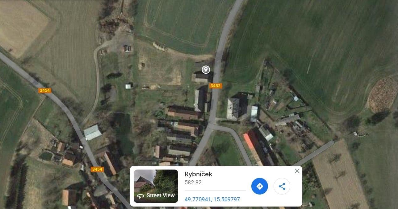 plot for sale, 910 m², Rybníček, Vysočina Region plot for sale, 910 m², Rybníček, Vysočina Region