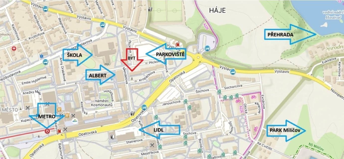 1 bedroom with open-plan kitchen flat for sale, 43 m², Plickova, Prague, Prague 1 bedroom with open-plan kitchen flat for sale, 43 m², Plickova, Prague, Prague