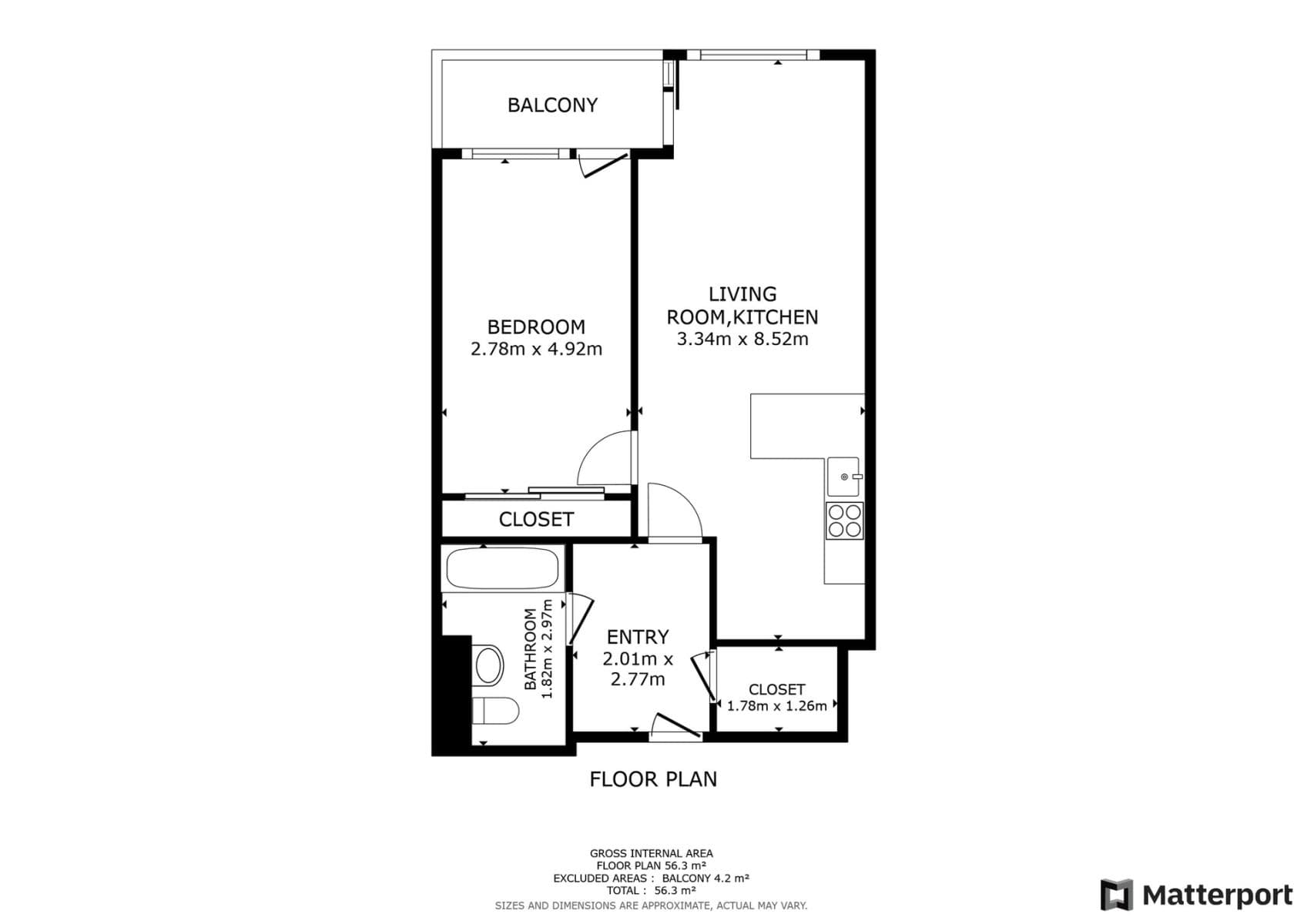 1 bedroom with open-plan kitchen flat to rent, 53 m², Kabešova, Prague, Prague 1 bedroom with open-plan kitchen flat to rent, 53 m², Kabešova, Prague, Prague