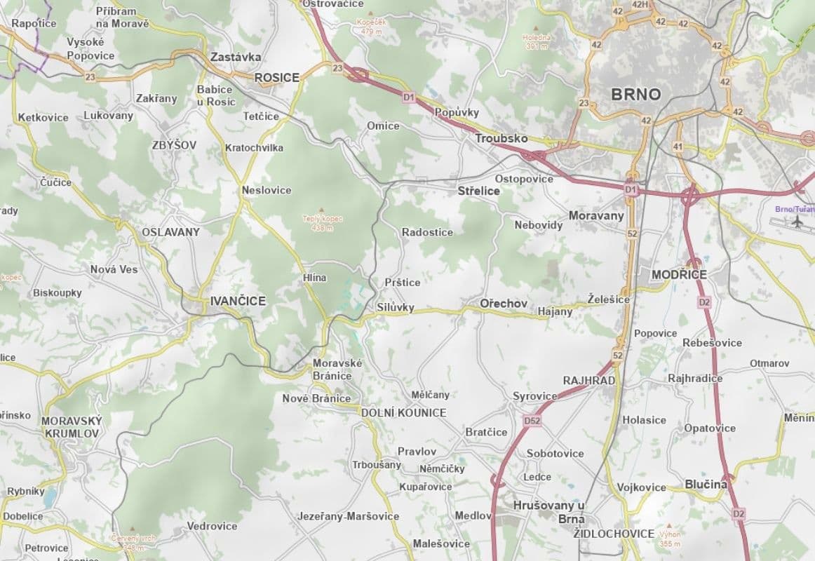 plot for sale, 20,363 m², Silůvky, Jihomoravský Region plot for sale, 20,363 m², Silůvky, Jihomoravský Region