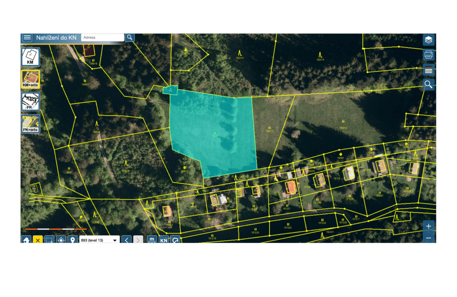 recreational property for sale, 4,016 m², Pozděchov, Zlínský Region recreational property for sale, 4,016 m², Pozděchov, Zlínský Region