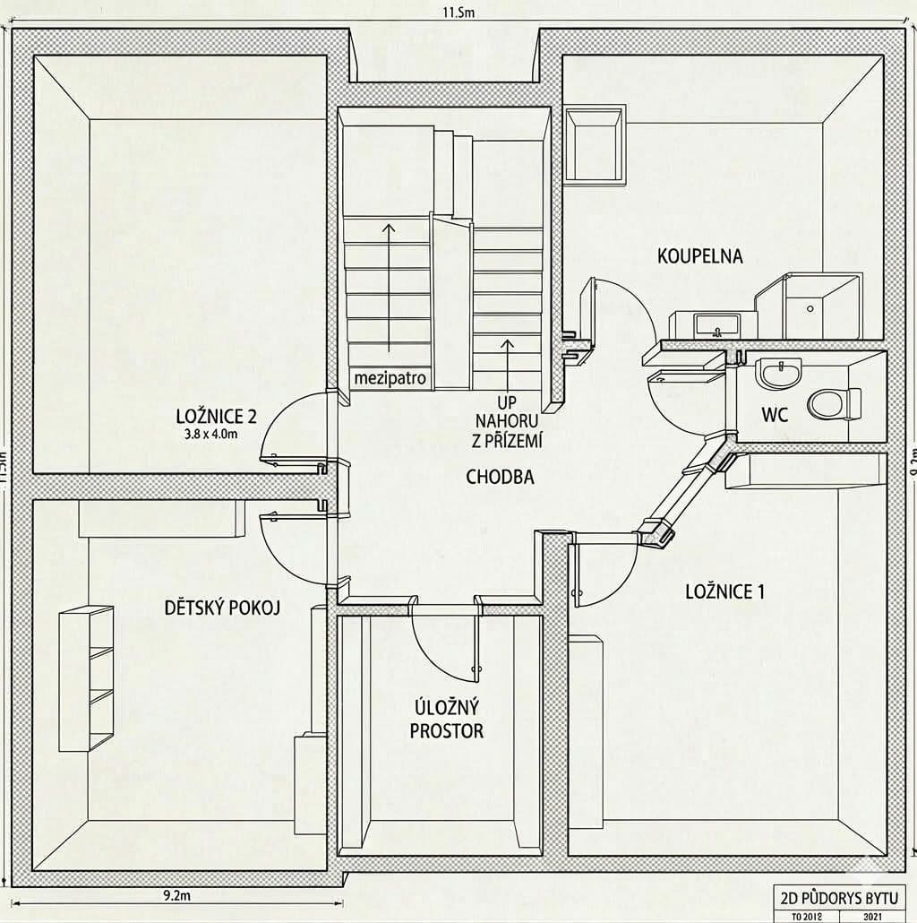 house for sale, 115 m², Staré Hodějovice, Jihočeský Region house for sale, 115 m², Staré Hodějovice, Jihočeský Region
