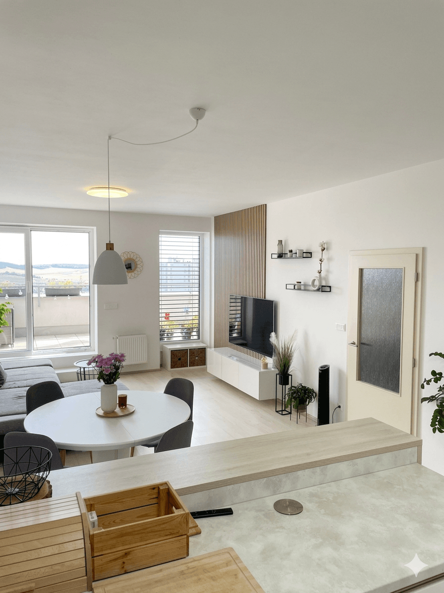 2 bedroom with open-plan kitchen flat to rent, 100 m², Kamínky, Brno, Jihomoravský Region 2 bedroom with open-plan kitchen flat to rent, 100 m², Kamínky, Brno, Jihomoravský Region