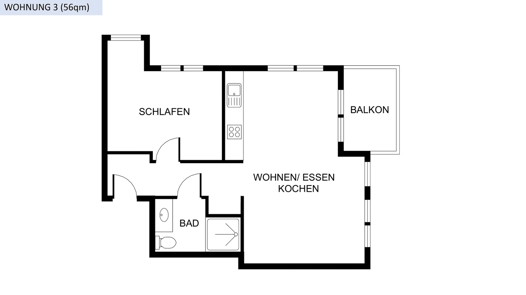 2 bedroom flat to rent, 58 m², Bergisch Gladbach, North Rhine-Westphalia 2 bedroom flat to rent, 58 m², Bergisch Gladbach, North Rhine-Westphalia