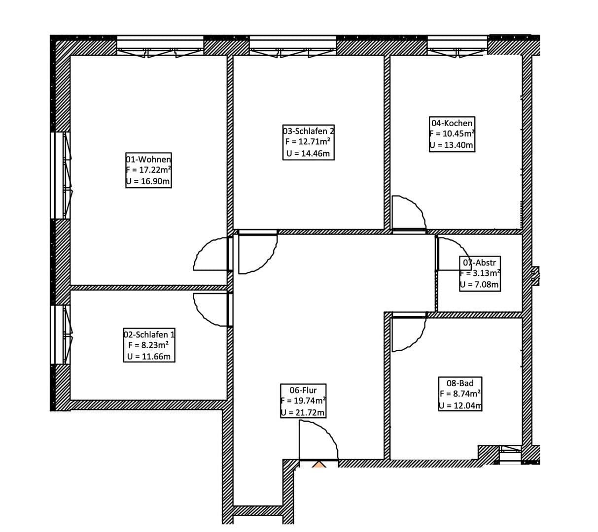 3 bedroom flat to rent, 79 m², Rütersbarg 6, Hamburg, Hamburg 3 bedroom flat to rent, 79 m², Rütersbarg 6, Hamburg, Hamburg