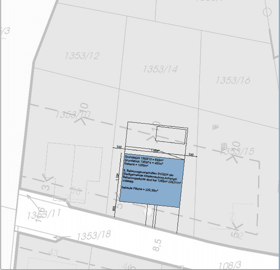 plot for sale, 1,285 m², Klosterneuburg, Kierling, Lower Austria plot for sale, 1,285 m², Klosterneuburg, Kierling, Lower Austria