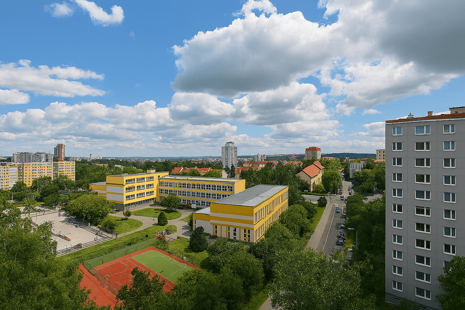 1 bedroom with open-plan kitchen flat to rent, 36 m², Horáčkova, Prague, Prague 1 bedroom with open-plan kitchen flat to rent, 36 m², Horáčkova, Prague, Prague